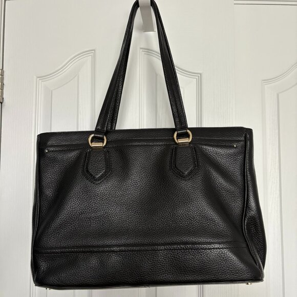 Cole Haan genuine leather laptop bag/work tote - Picture 1 of 12